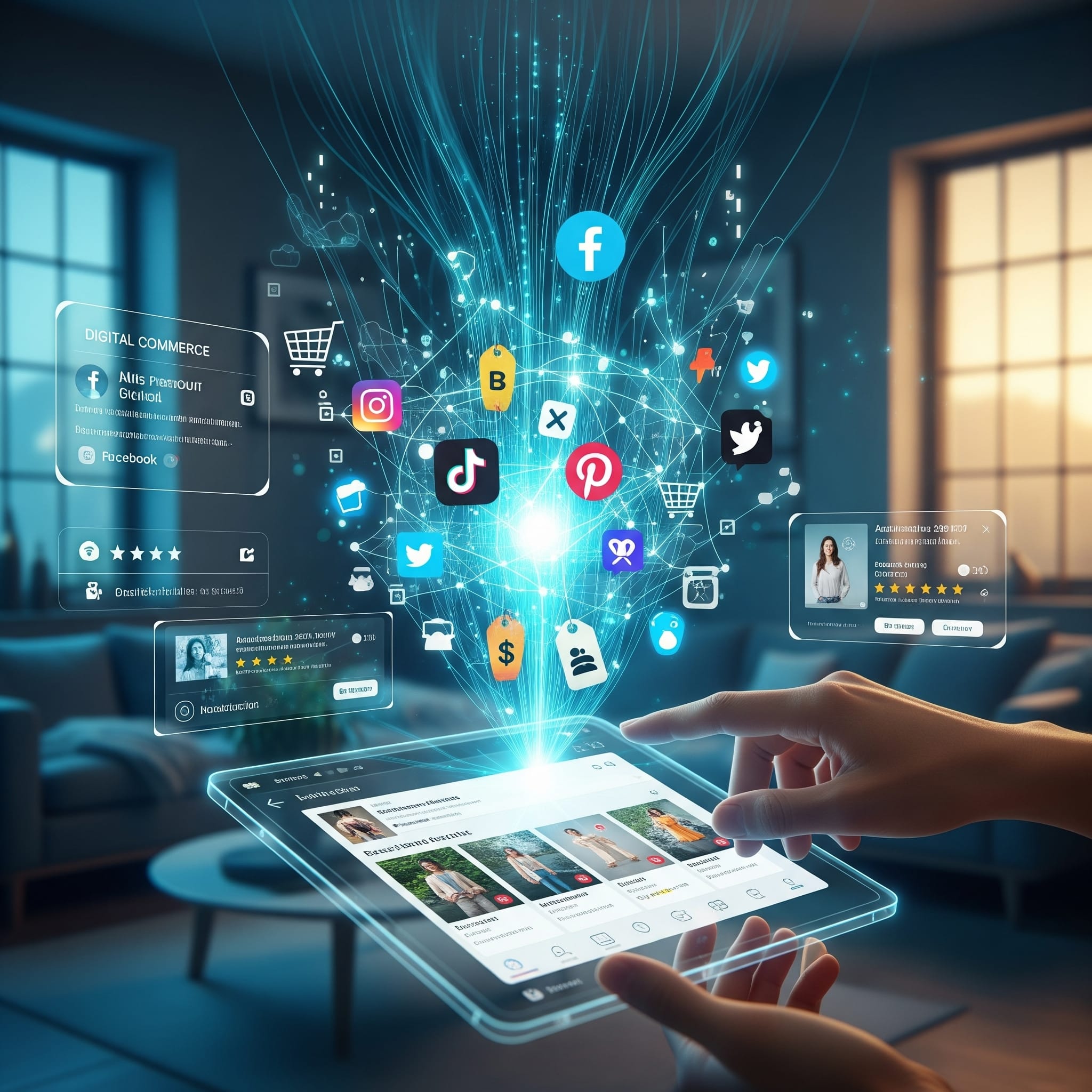 social media commerce - קורנגה