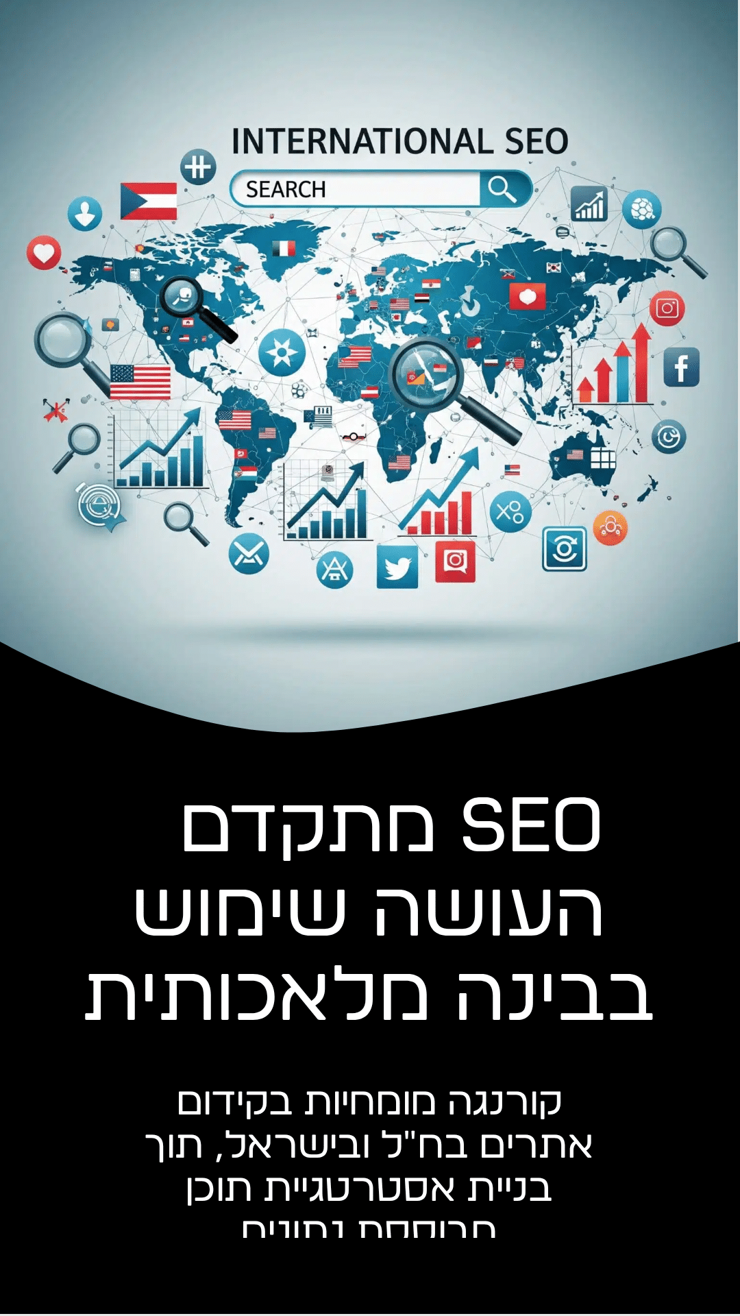קידום אתרים בינלאומי - קורנגה שיווק דיגיטלי
