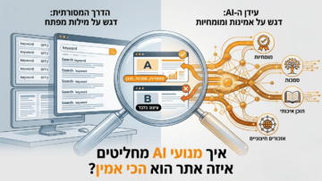איך מנועי AI מחליטים איזה אתר קורנגה